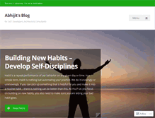 Tablet Screenshot of abhijitjana.net